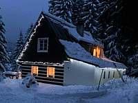 Silvestr na chatě Orlické hory