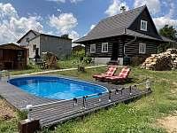 Silvestr na chatě Vysočina