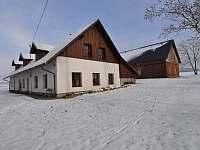 Silvestr na chatě Orlické hory