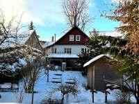 Silvestr na chatě Orlické hory