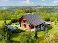 Silvestr na chatě Vysočina