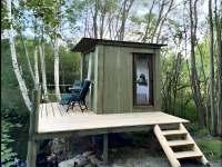 Silvestr na chatě Vysočina