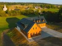 Silvestr na chatě Orlické hory