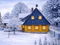 Silvestr na chatě Lužické hory